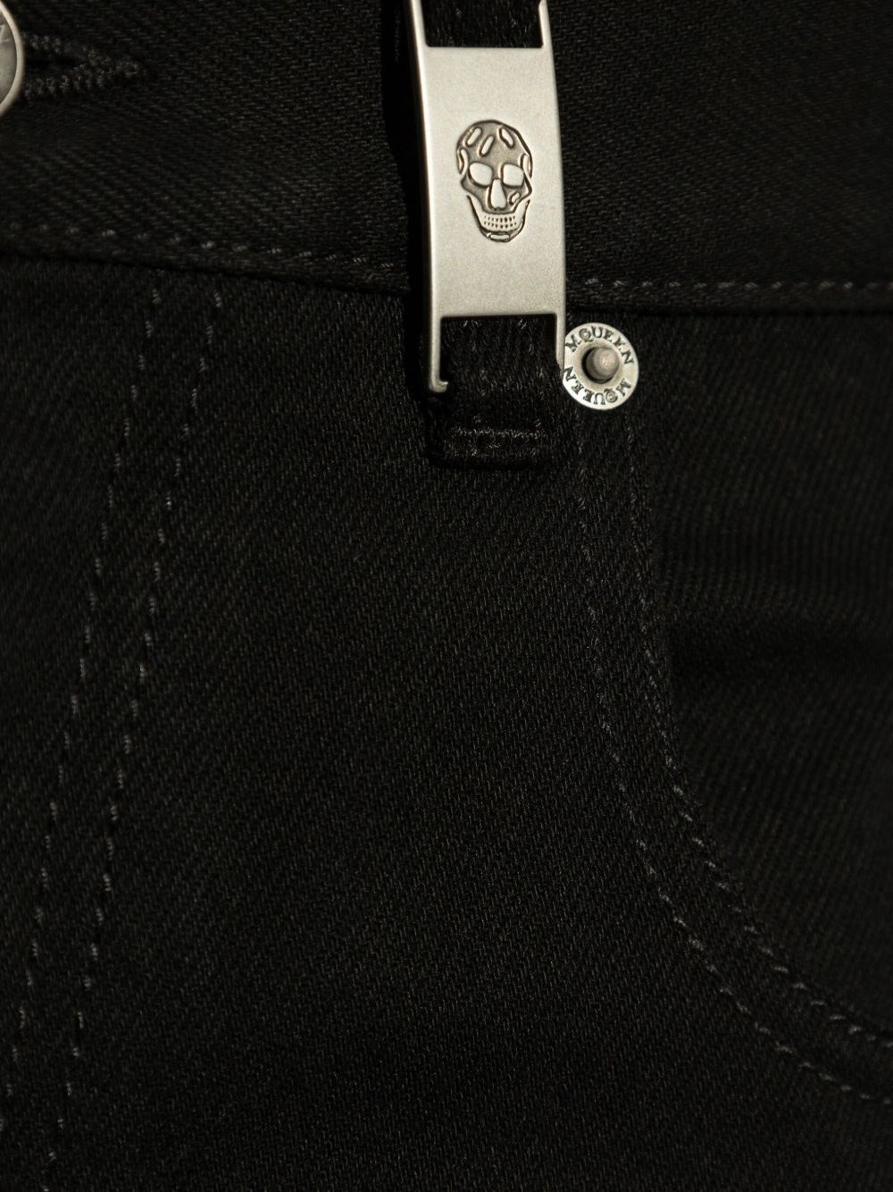 Straight leg denim jeans - 3