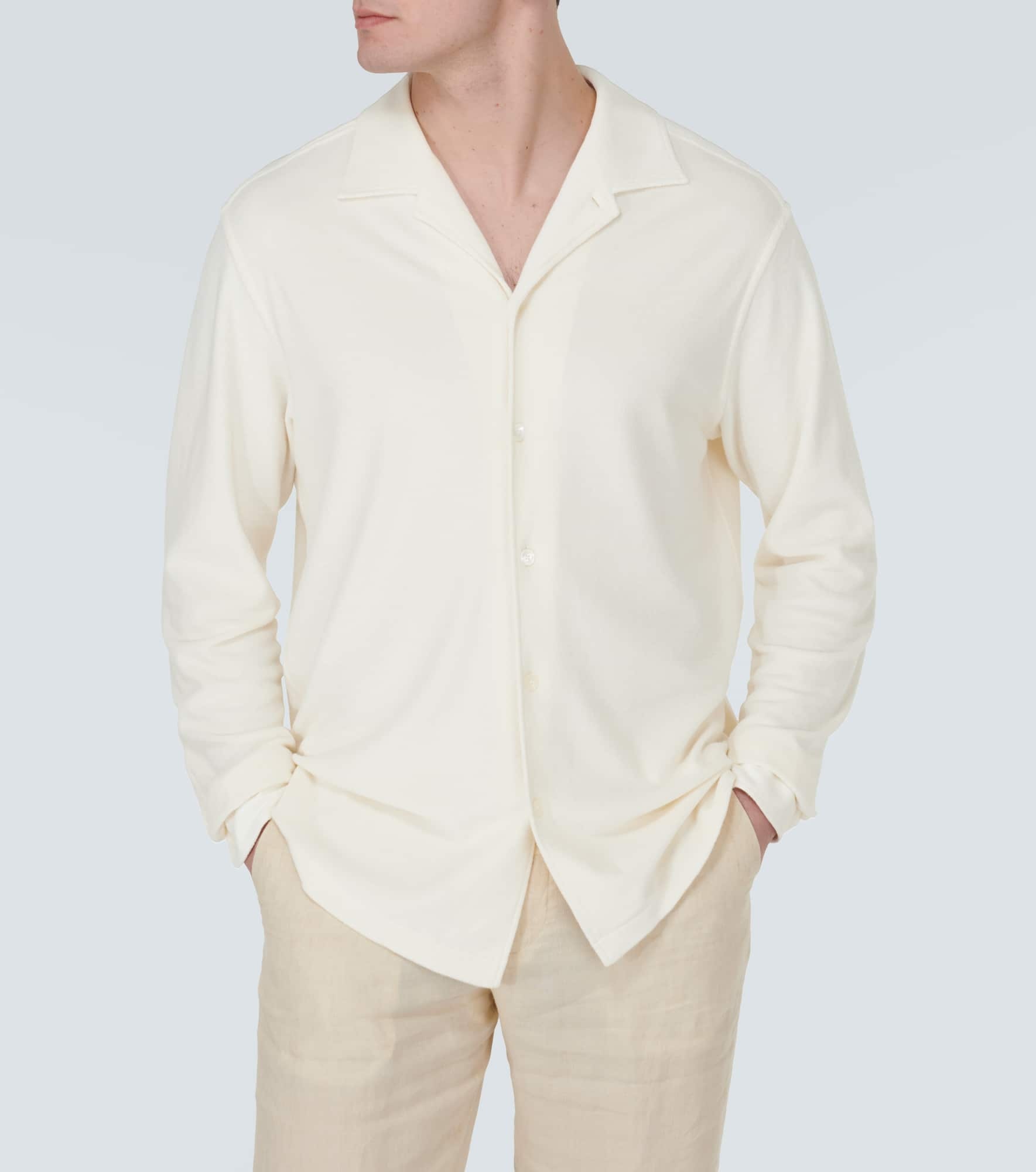 Cotton and silk shirt - 5