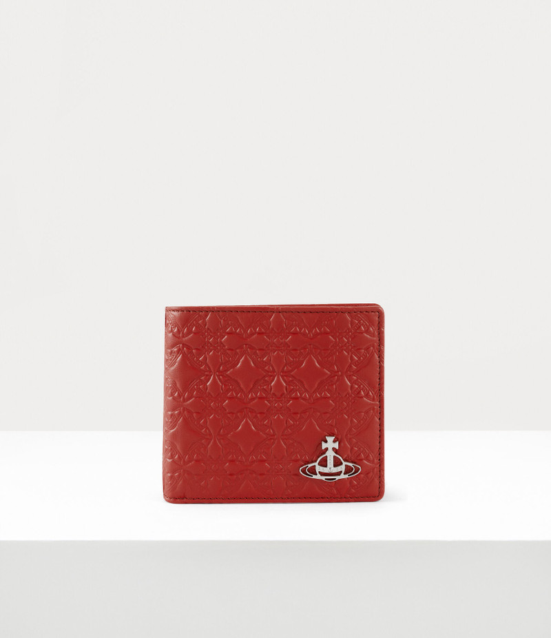 EMBOSSED MAN WALLET WITH COIN POCKET 1