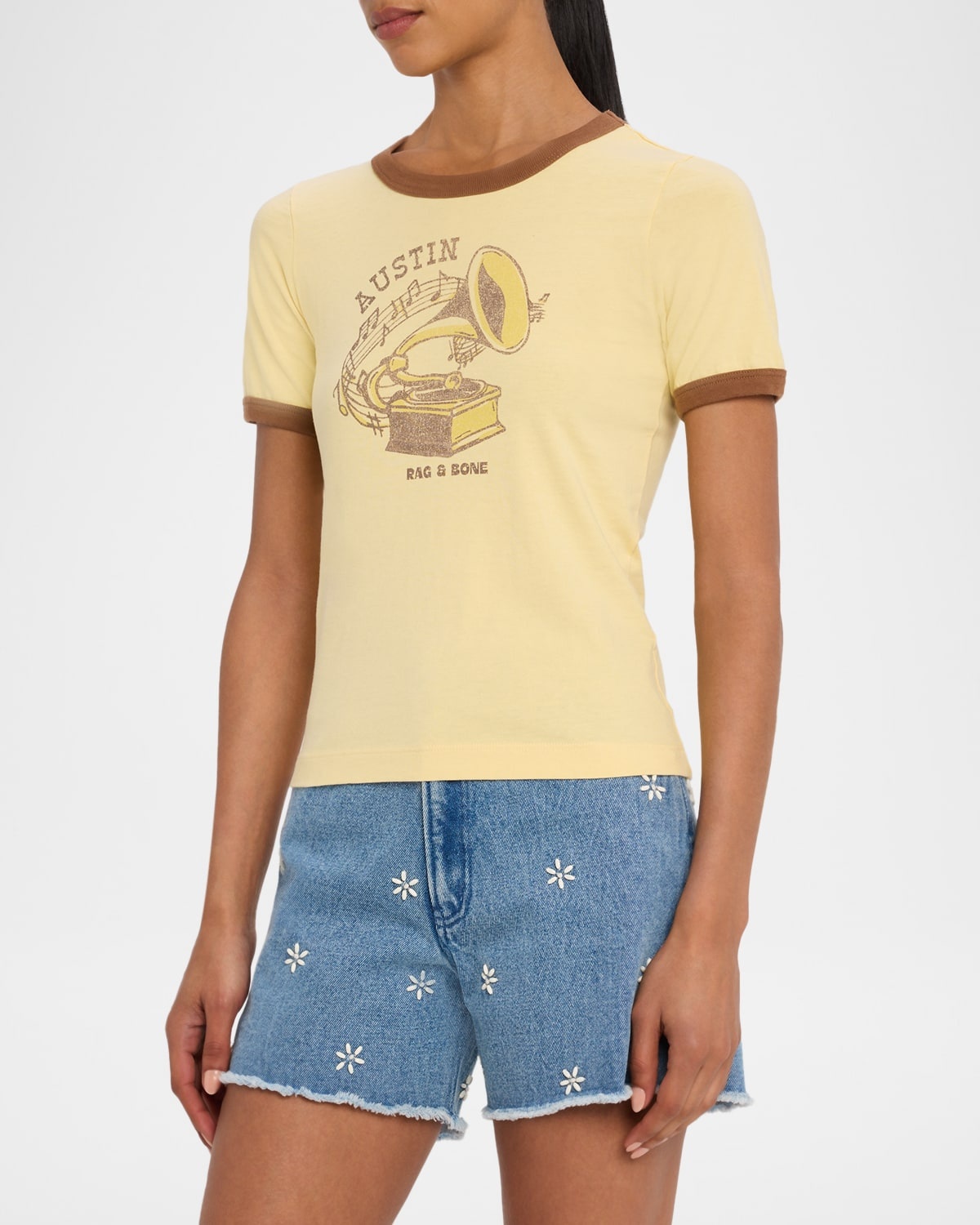 Short-Sleeve Austin Ringer Tee - 4