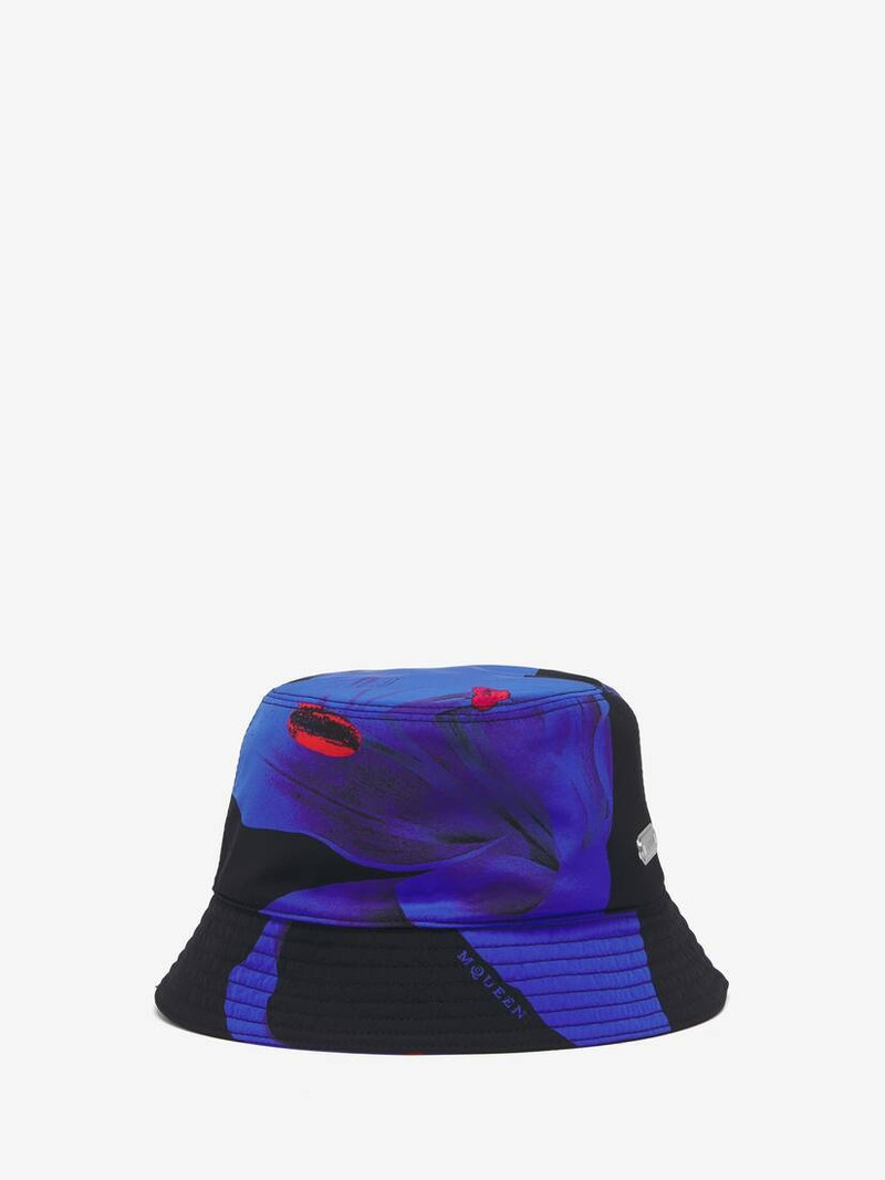 Blue Lily Bucket Hat 1
