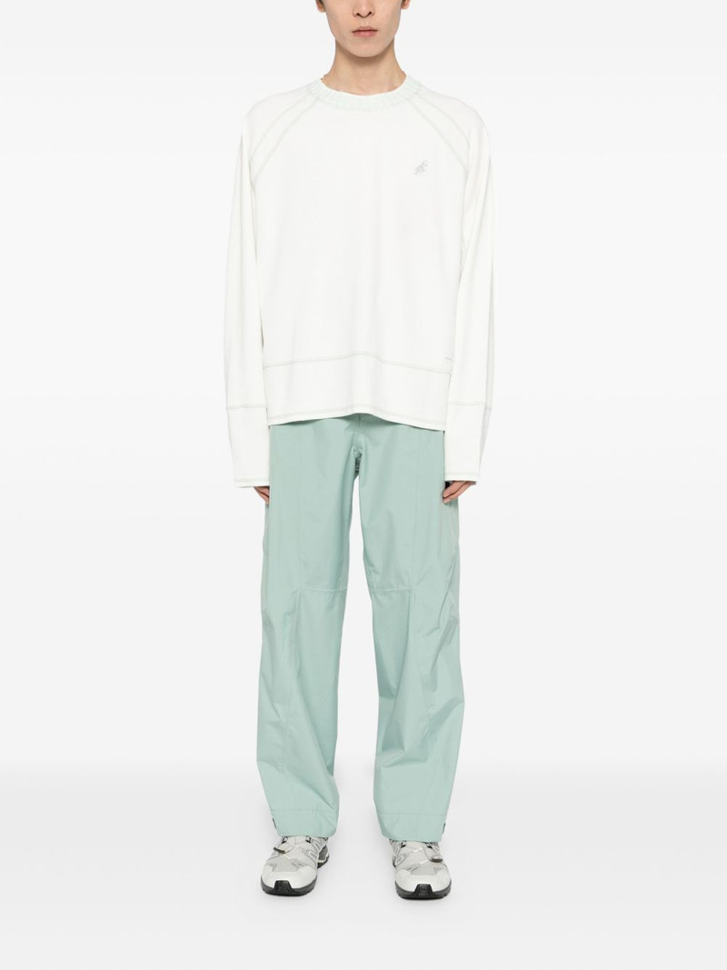 Asics slogan-embroidered T-shirt outlook