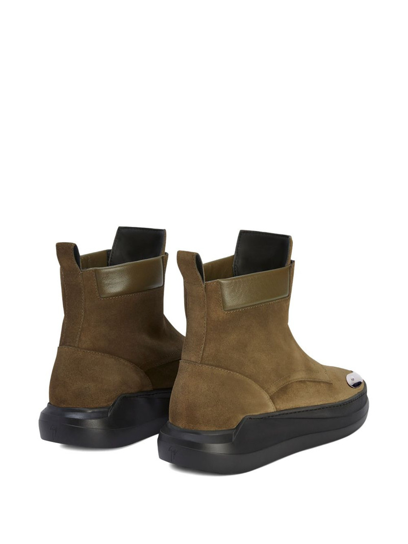 Denoel zipped ankle boots 3