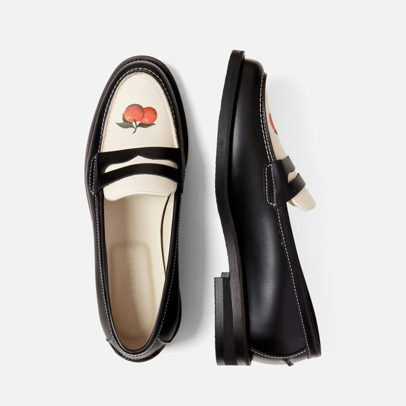 Wilde Orange Penny Loafer - Women's 6