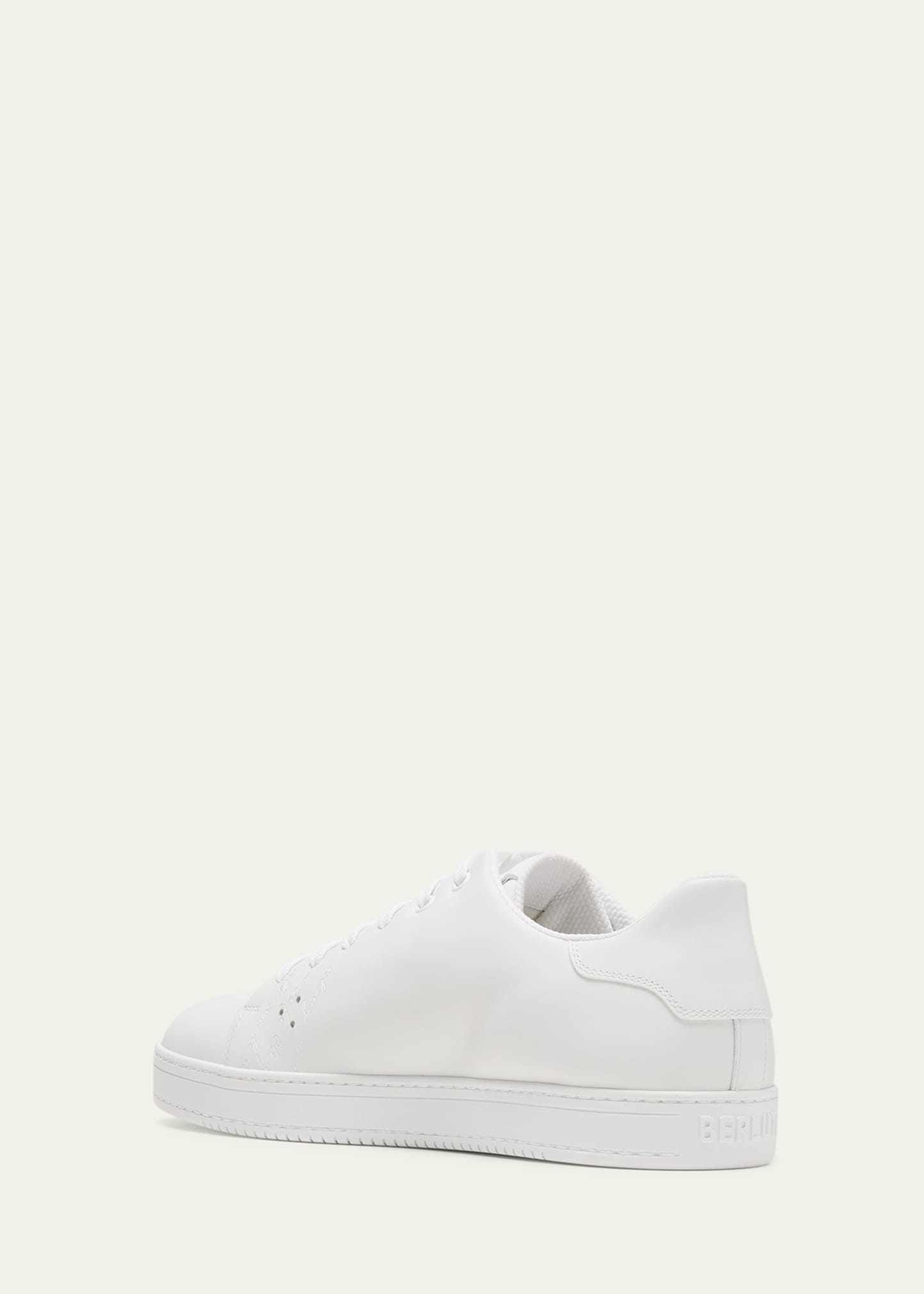 Men's Playtime Scritto Low-Top Leather Sneakers - 4