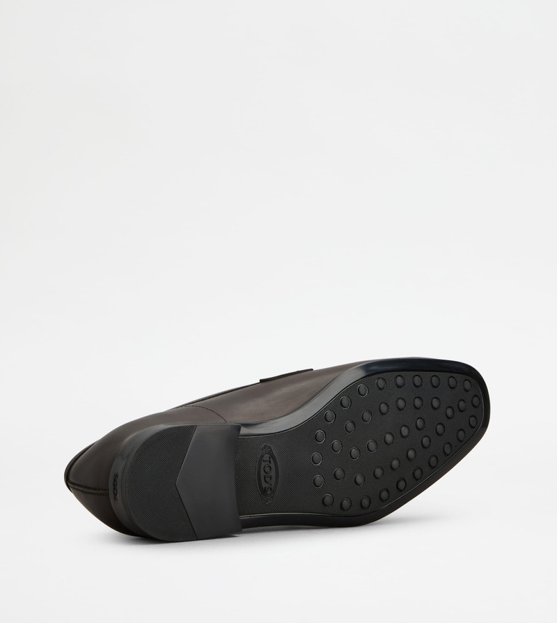 LOAFERS IN LEATHER - BROWN 4