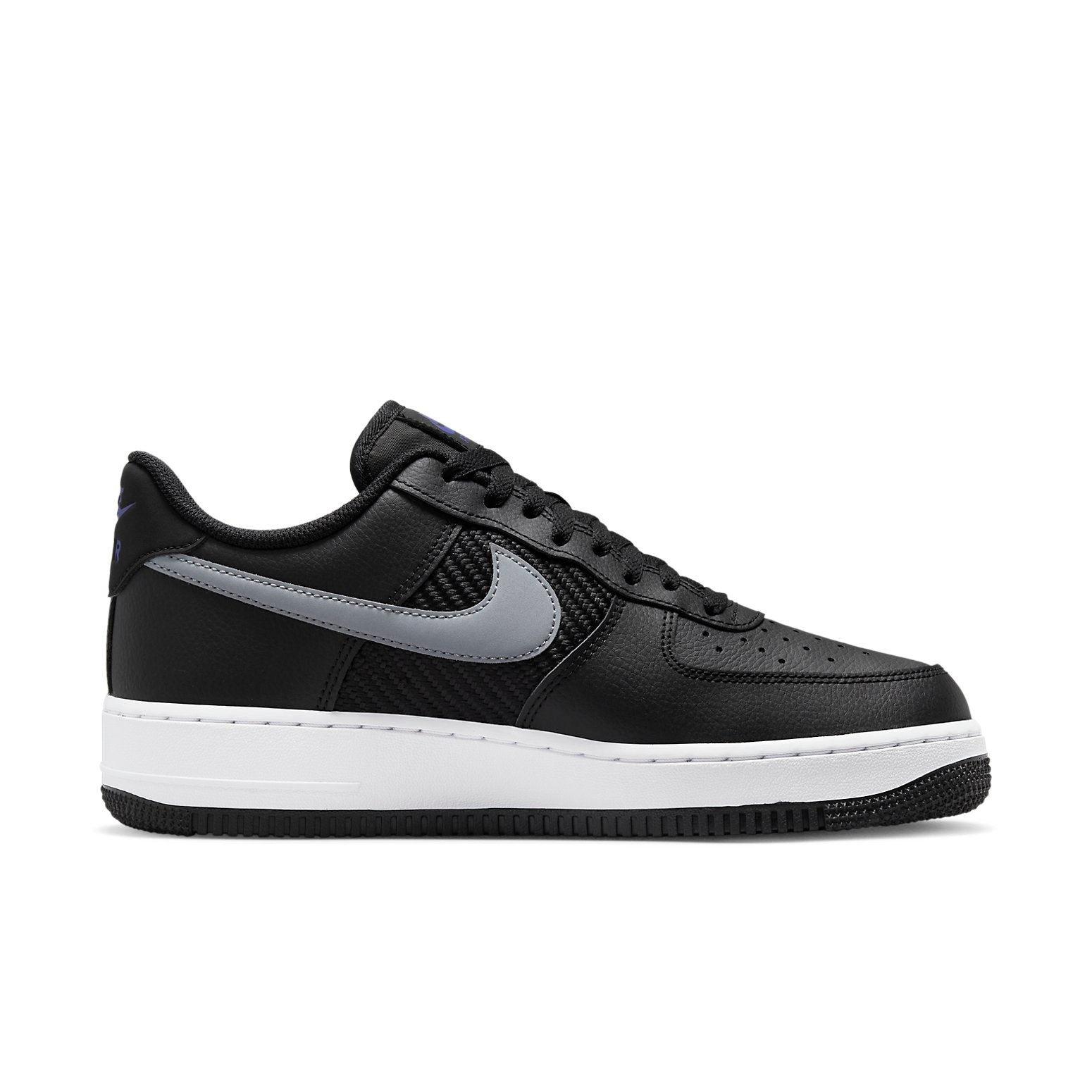 Nike Air Force 1 Low '07 'Double Swoosh Black Racer Blue' FD0666-001 - 2