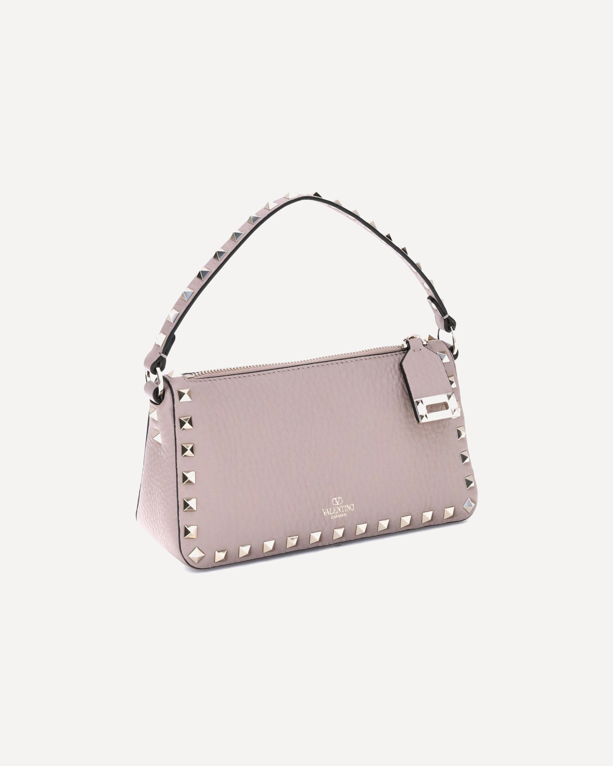 Rockstud Zip-Up Shoulder Bag - 2