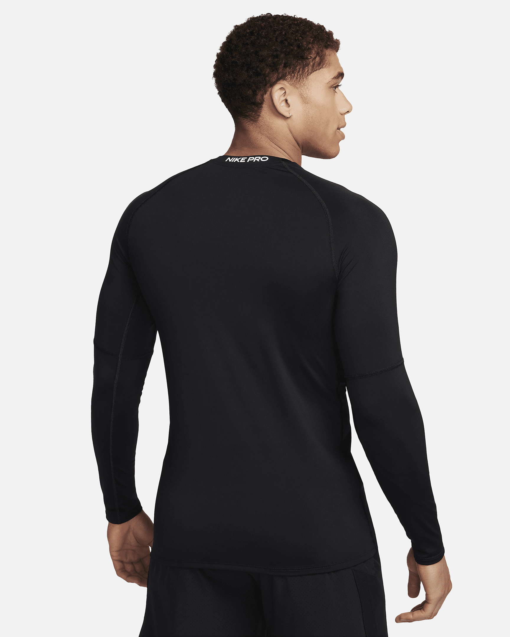Nike Pro Men's Dri-FIT Slim Long-Sleeve Fitness Top - 2