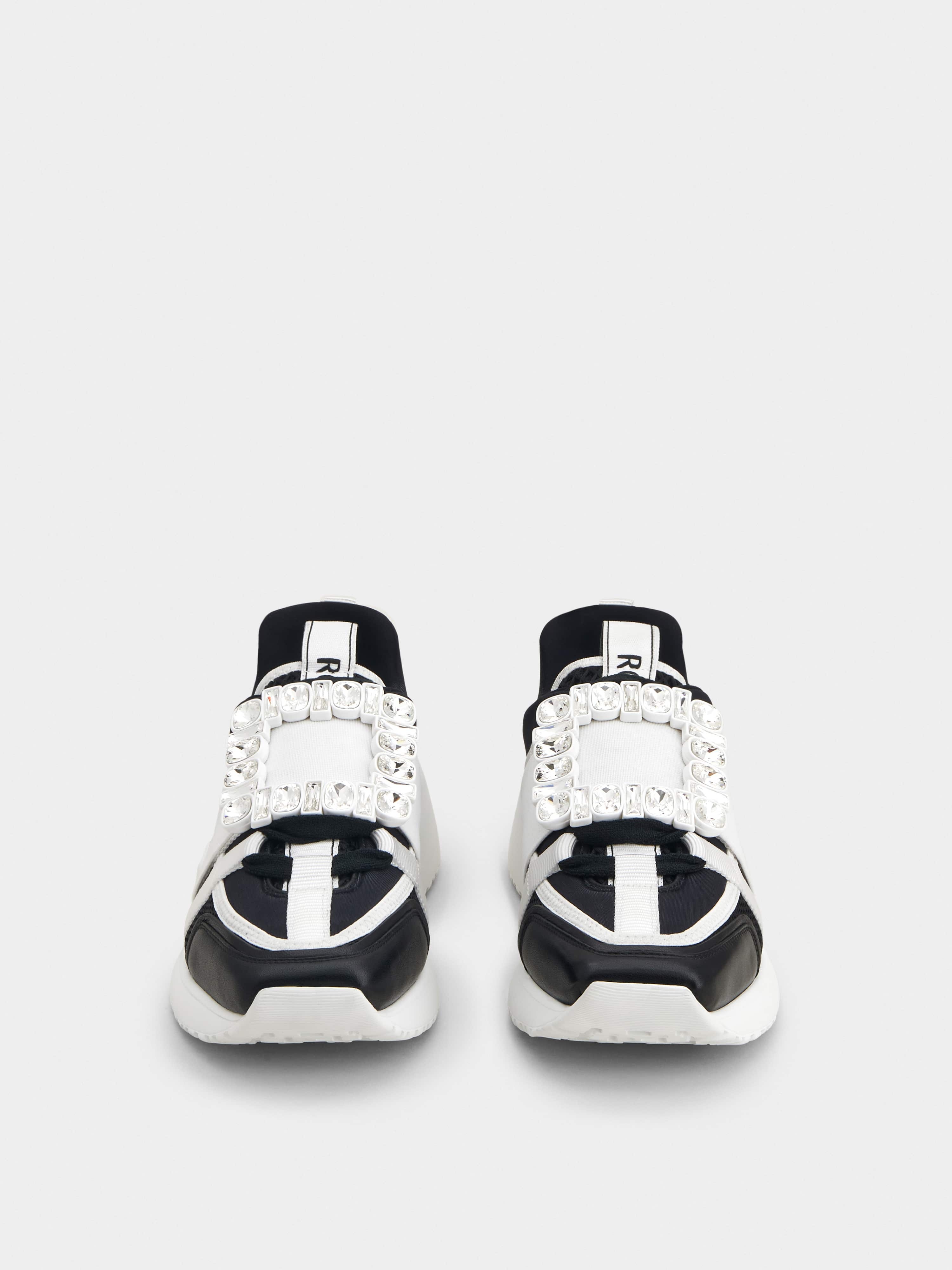 Viv' Go Rhinestone Buckle Sneakers in Technical Fabrics - 3