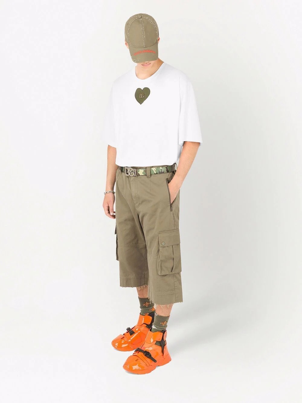 cropped cargo pants - 2