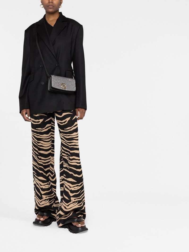 Stella McCartney S-Wave crystal-embellished crossbody bag outlook