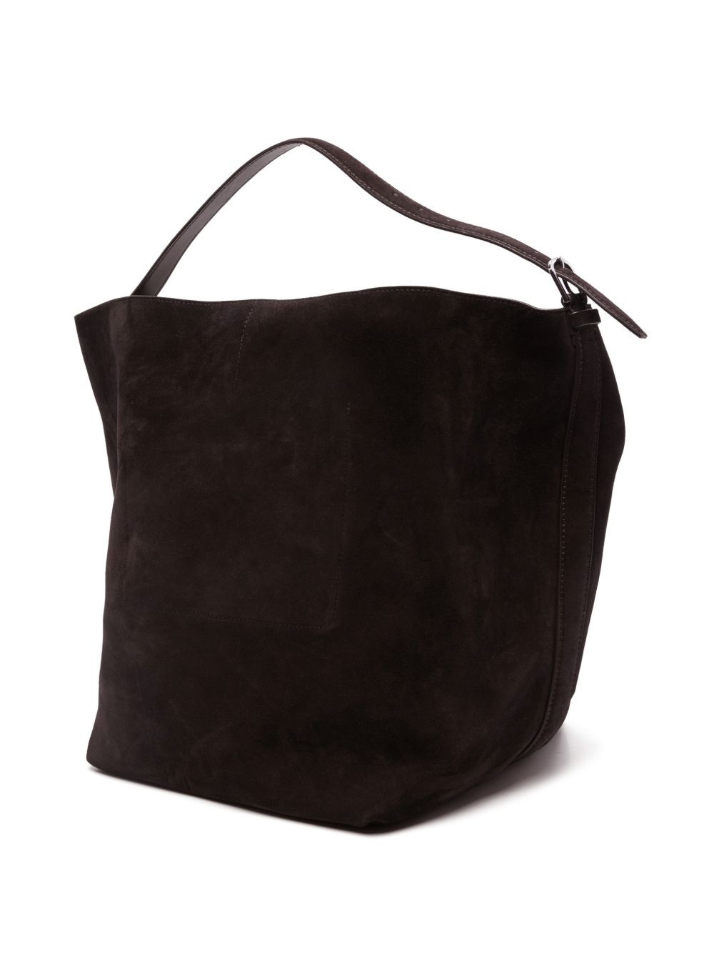 suede tote bag - 2