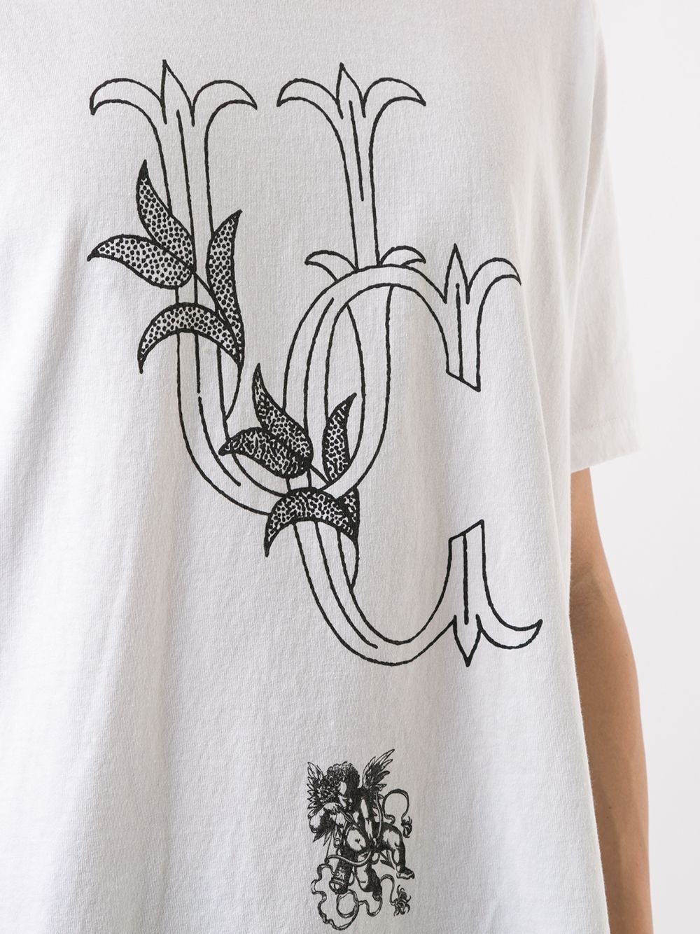 logo graphic print T-shirt - 5