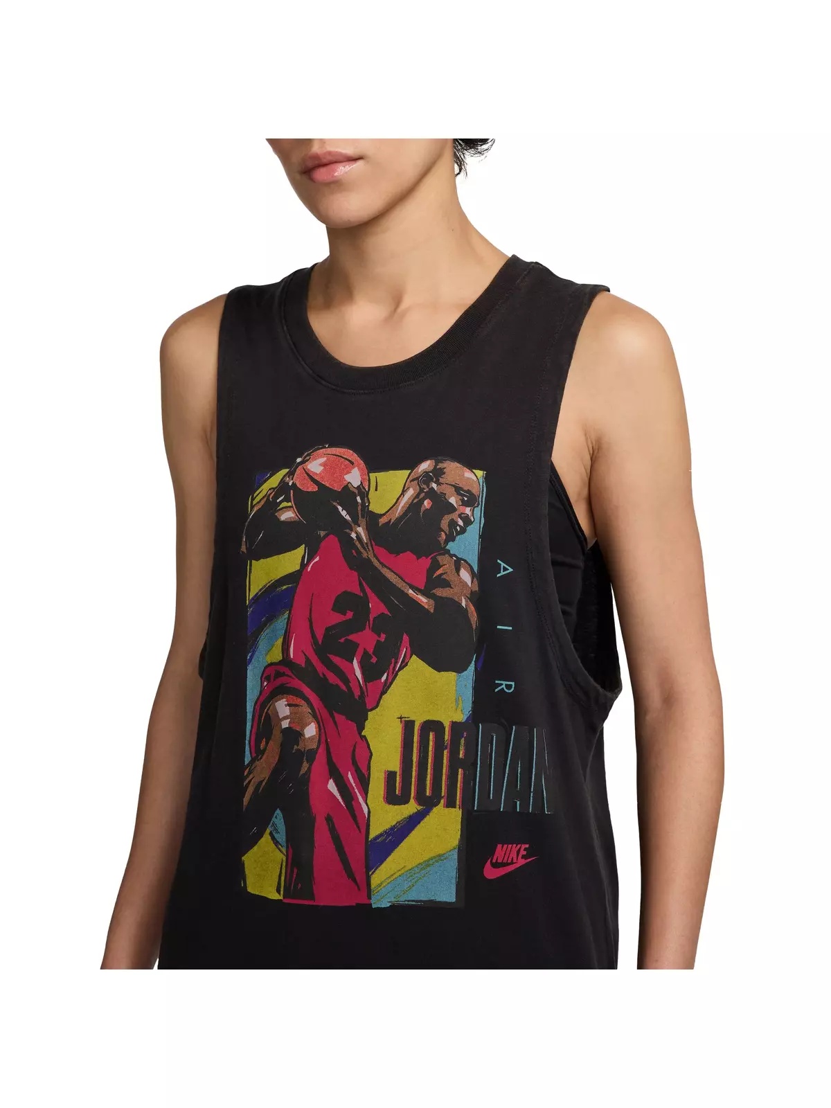 Women's Sleeveless Graphic Tank - 3