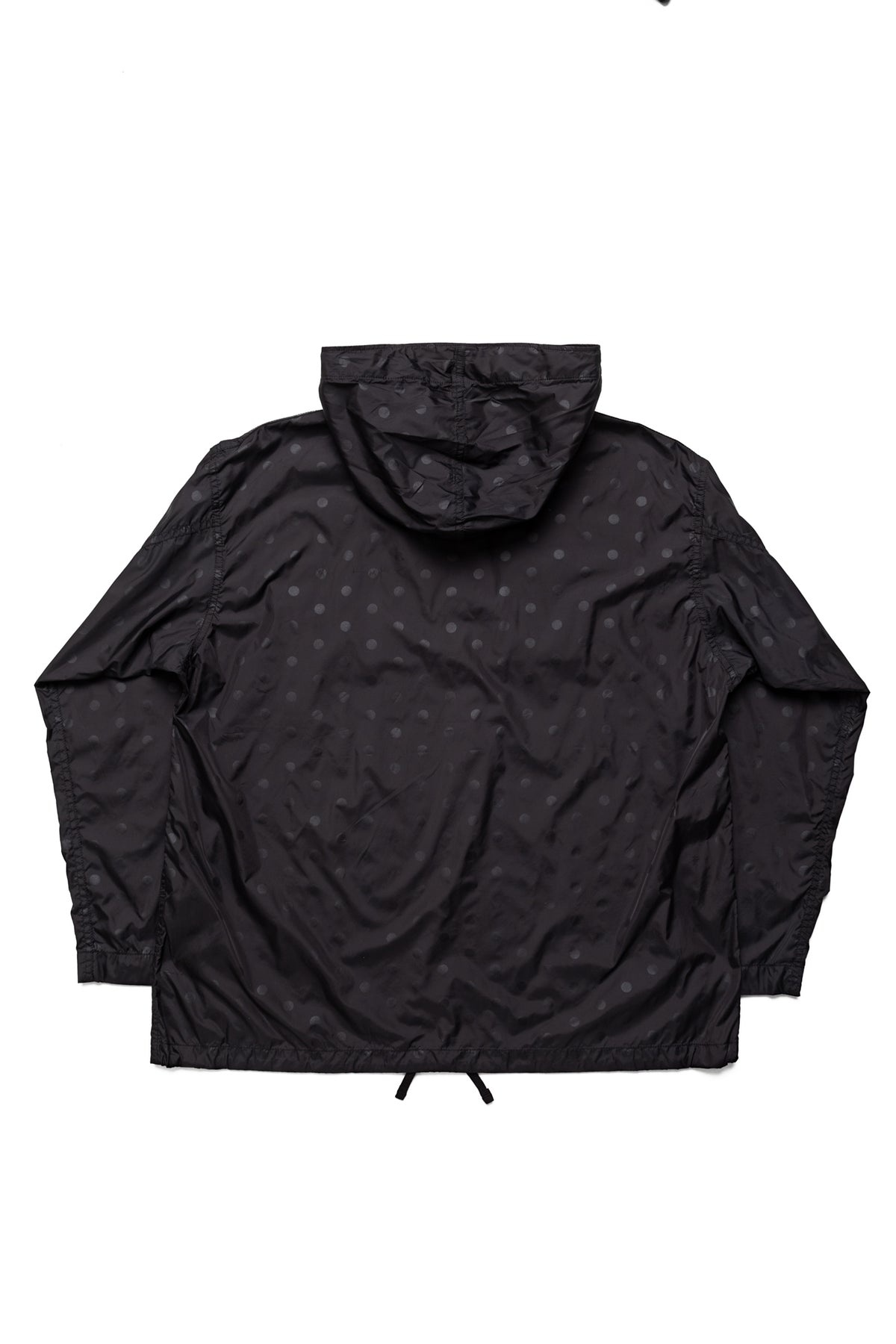 Cagoule Shirt Nylon Polka Dot Printed Taffeta - Black - 3