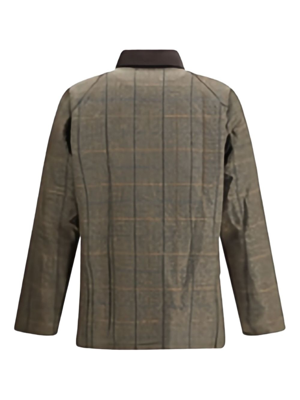 checked long-sleeves jacket - 3