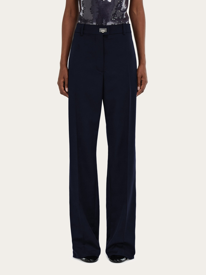 FERRAGAMO Cashmere blend tailored trouser outlook