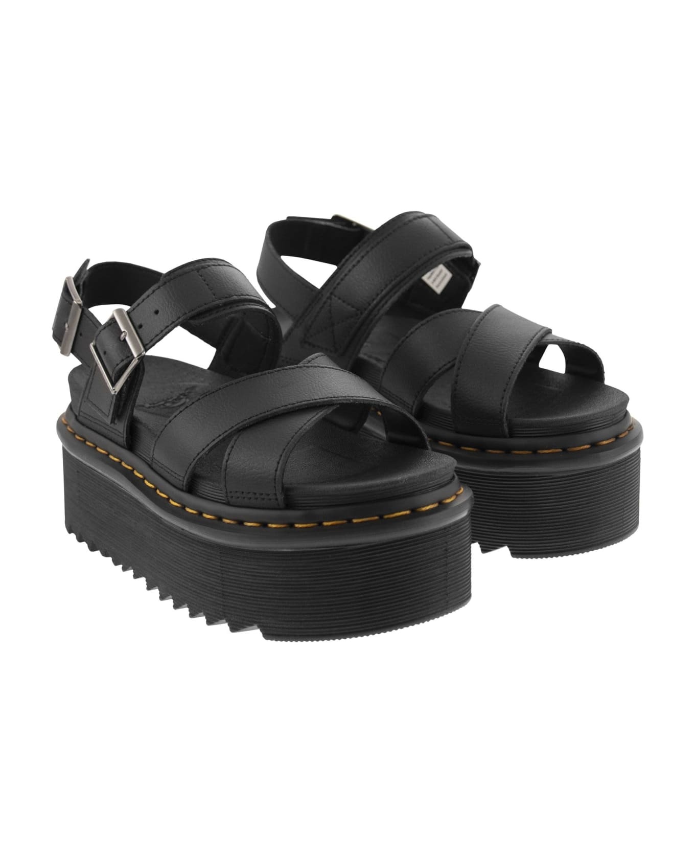 Voss Ii Leather Strap Platform Sandals - 4