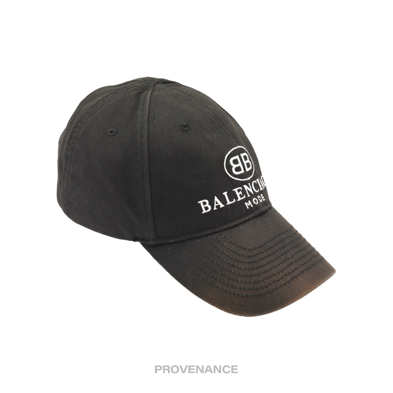 Balenciaga BB Mode Cap - Faded Black - 4