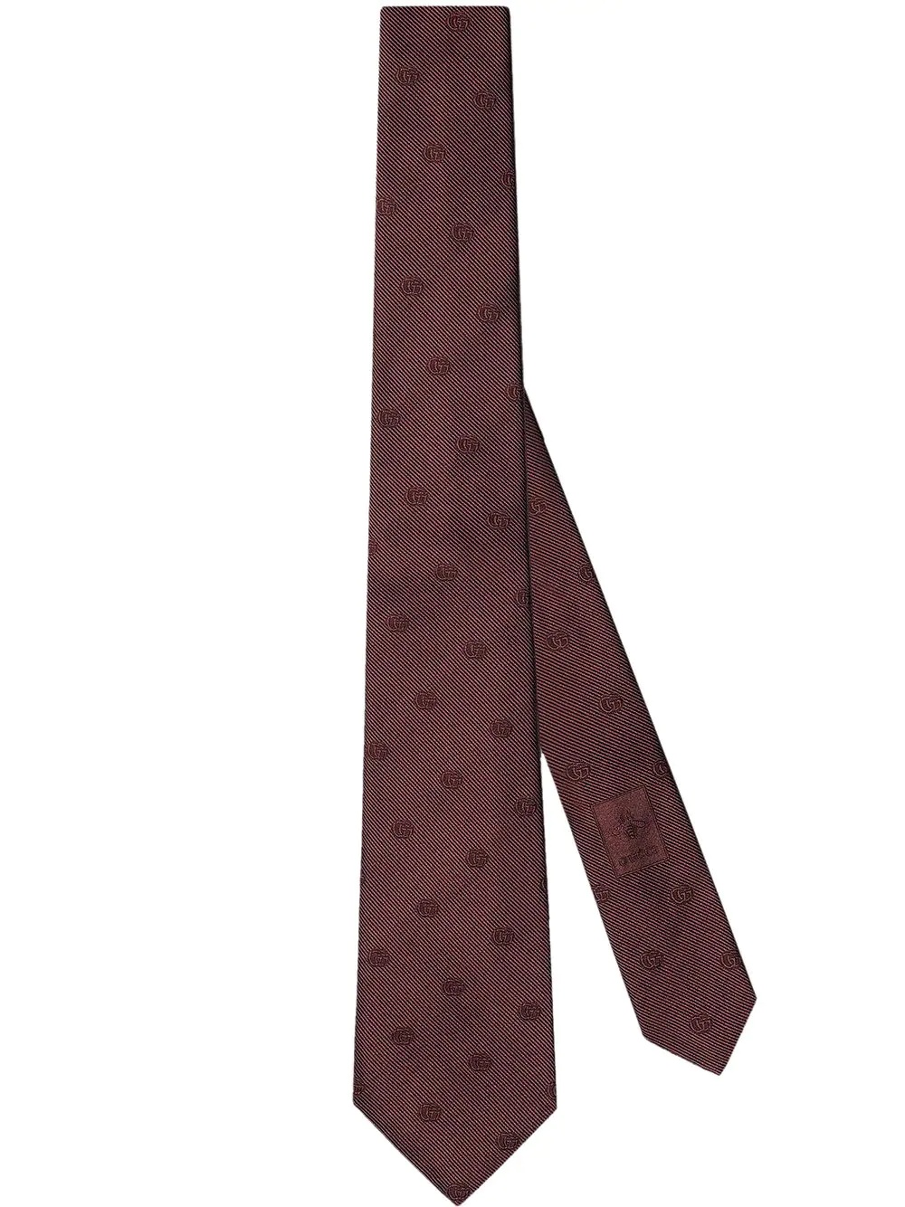 Double G jacquard tie - 1