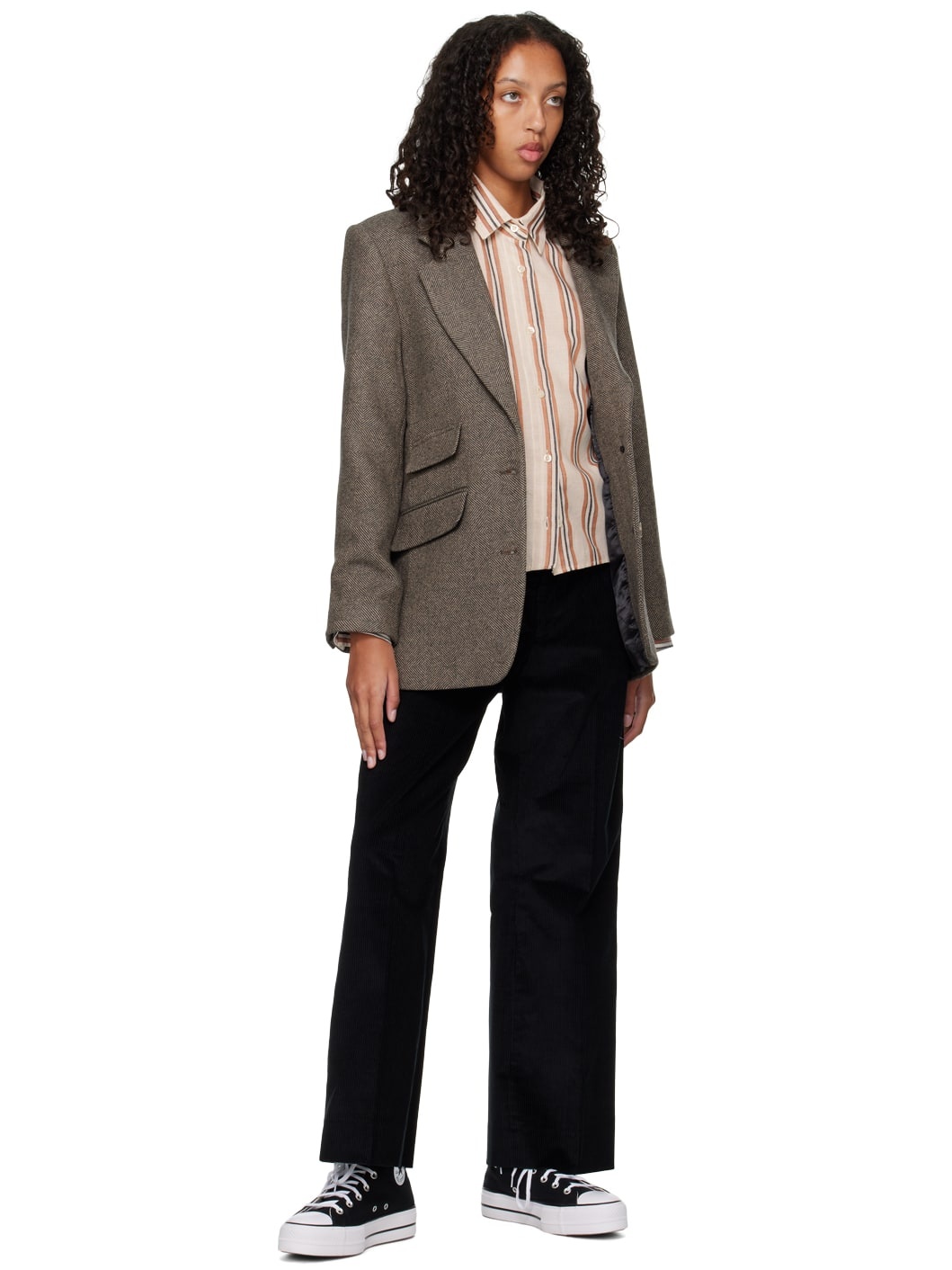 SSENSE Exclusive Black Lorie Trousers - 4