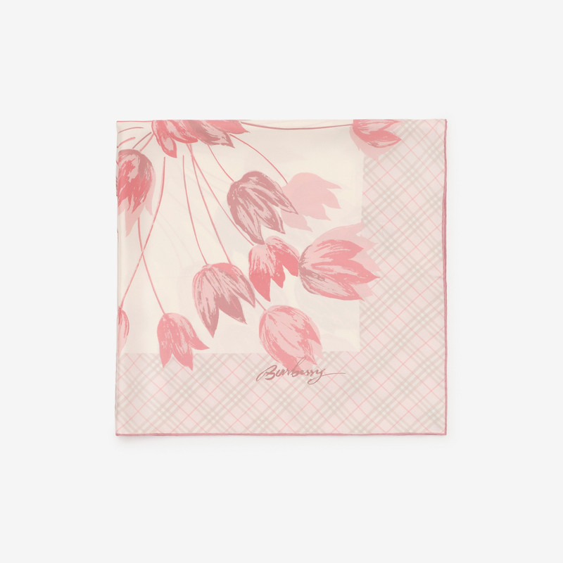 Burberry Tulips Silk Scarf outlook