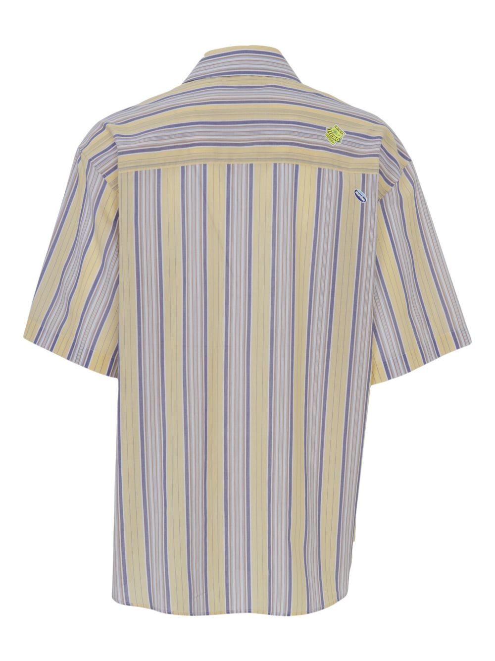 asymmetrical striped shirt - 2