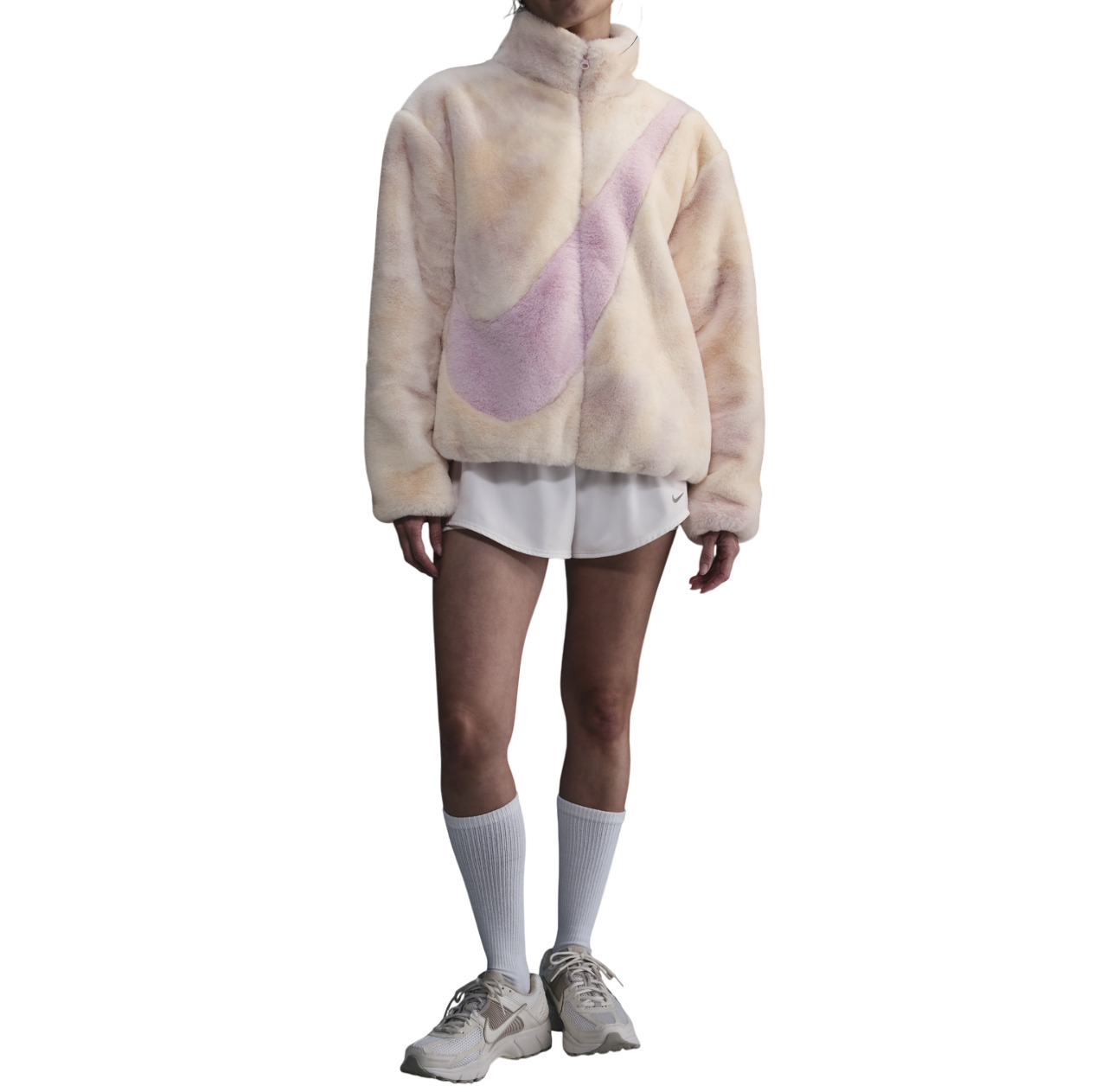 (WMNS) Nike Big Swoosh Jacket 'Pink' HQ4871-663 - 3