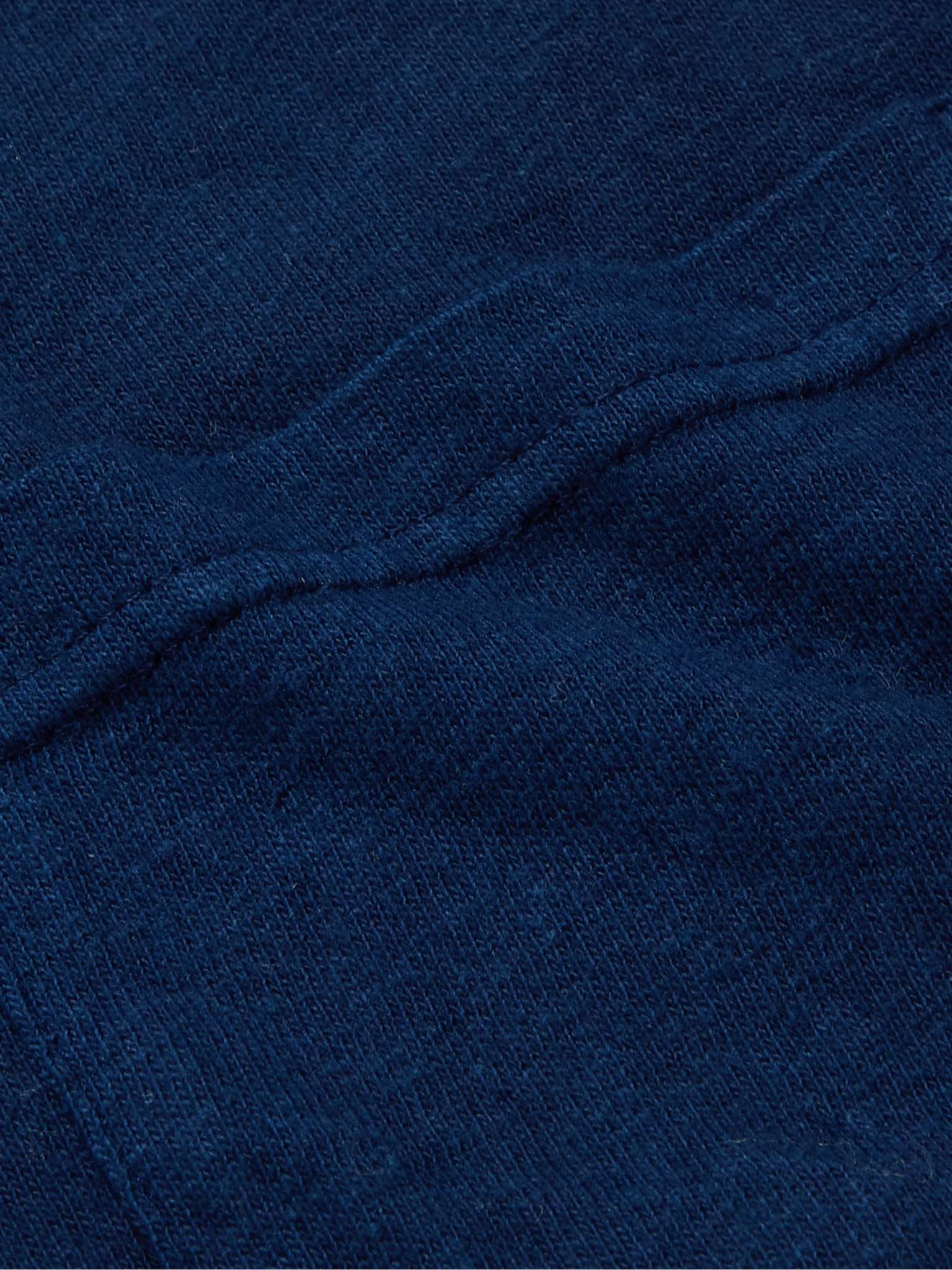 Indigo-Dyed Slub Cotton-Jersey T-Shirt - 3