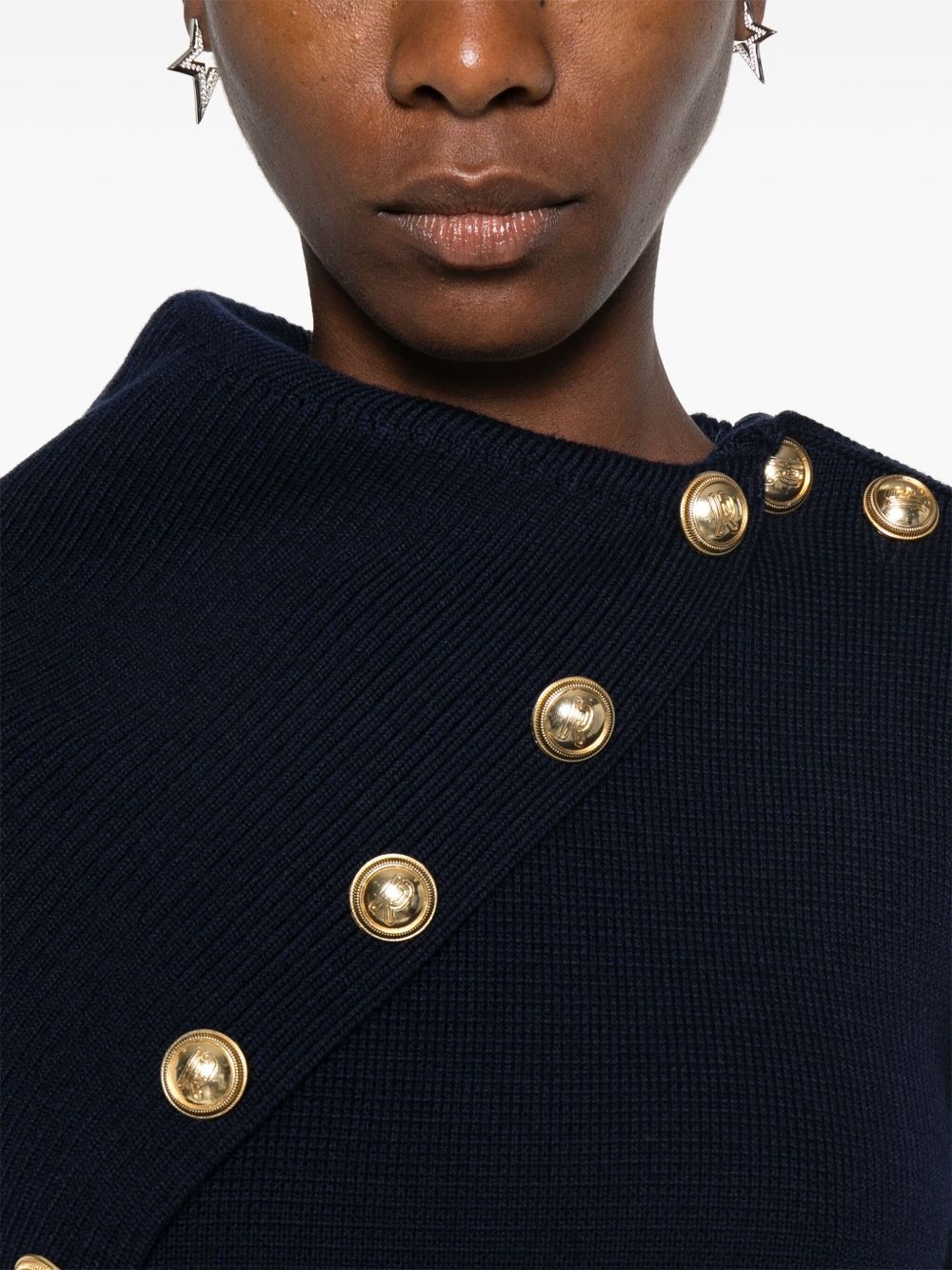 fine-knit merino wool jumper - 5