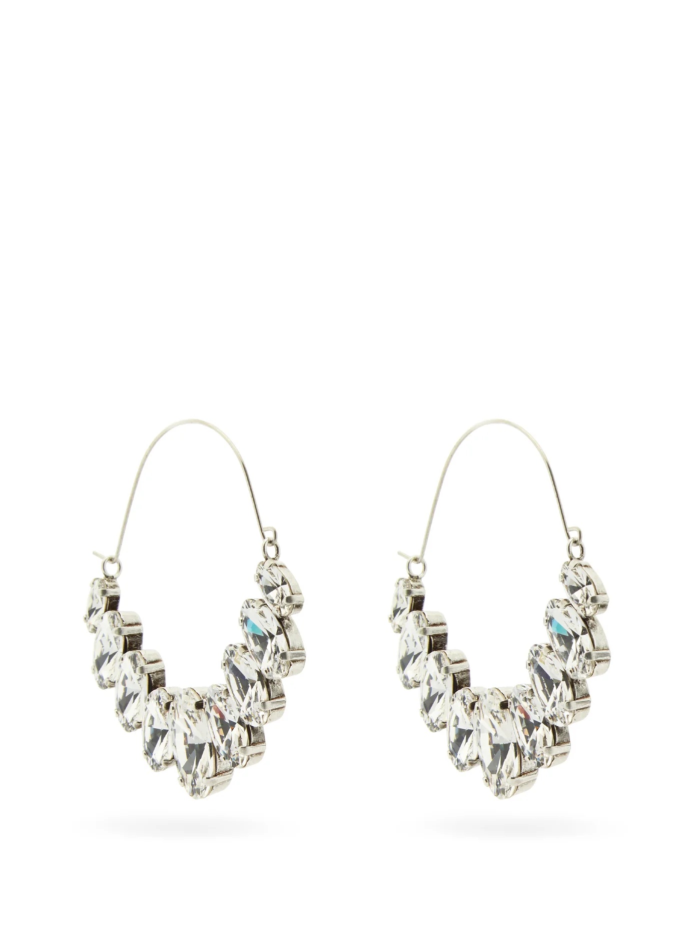 Crystal drop earrings - 1