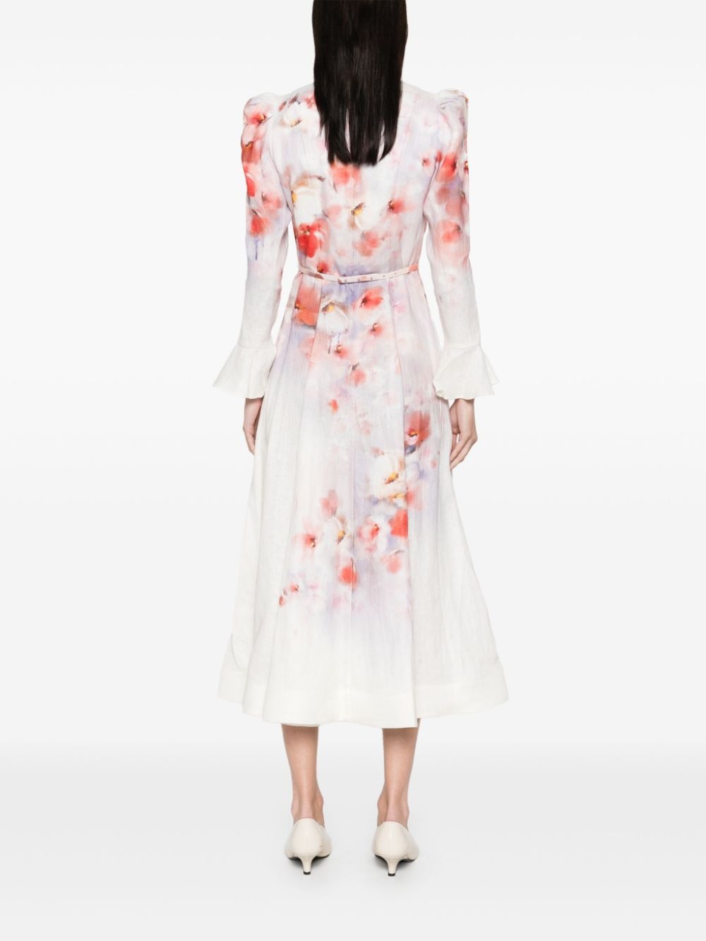 Crush midi dress - 4