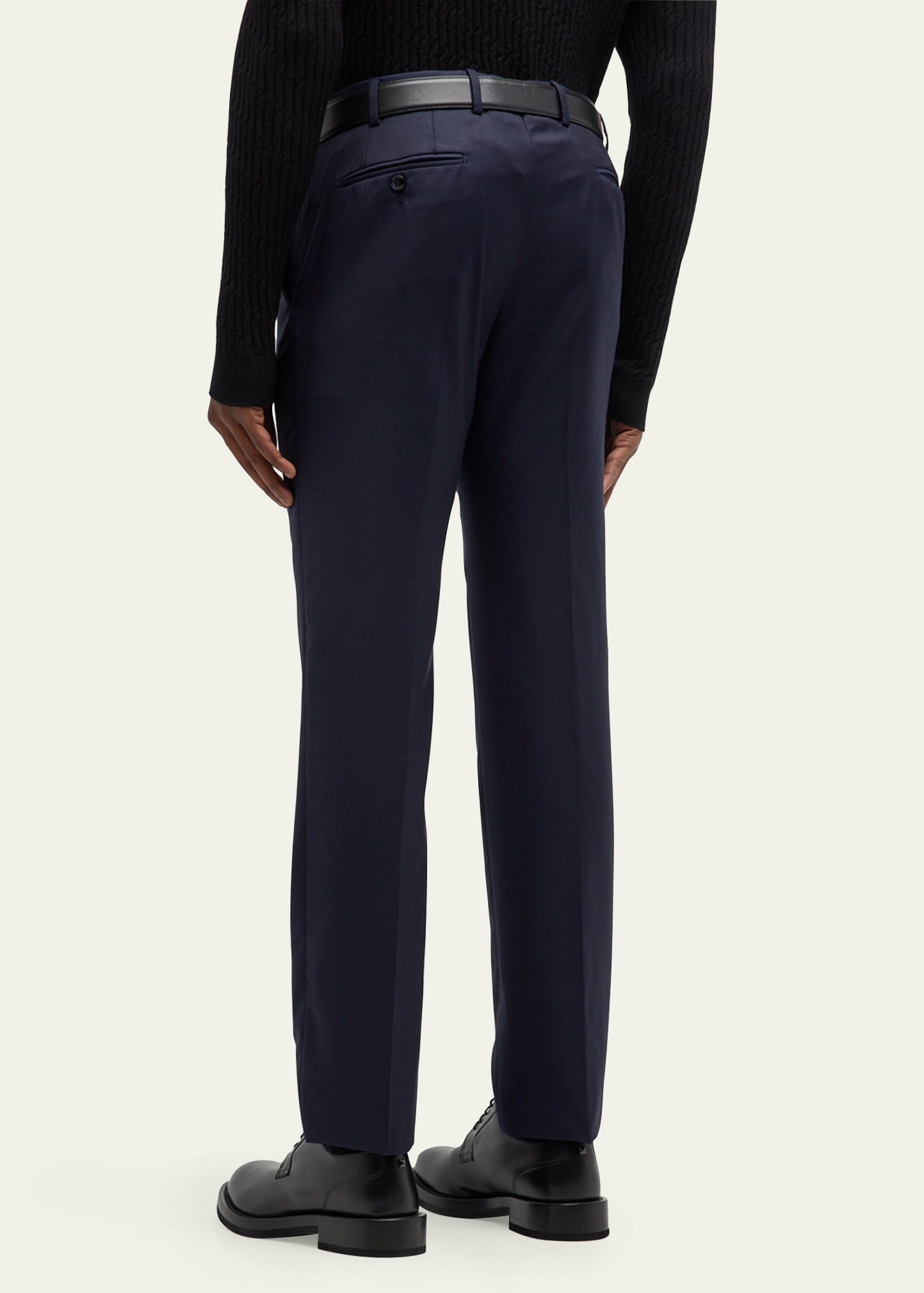 Men's Straight-Leg Dress Trousers - 3