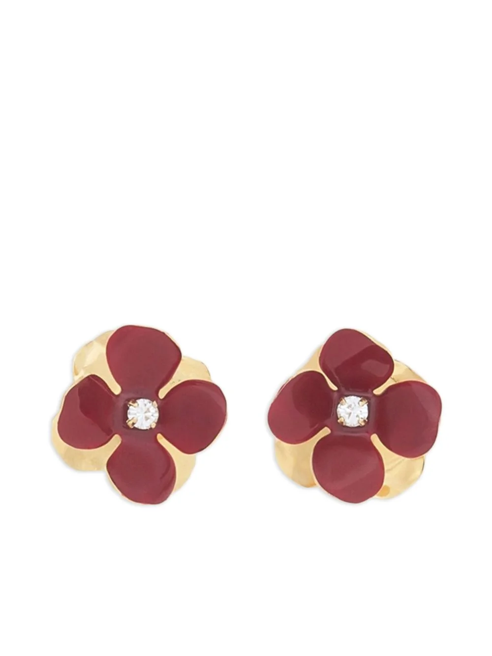 Flower Stud Earrings - 1