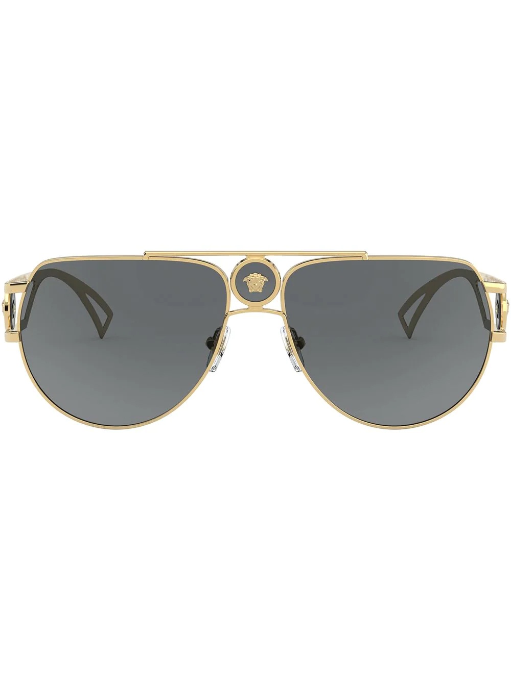 Medusa aviator-frame sunglasses - 1