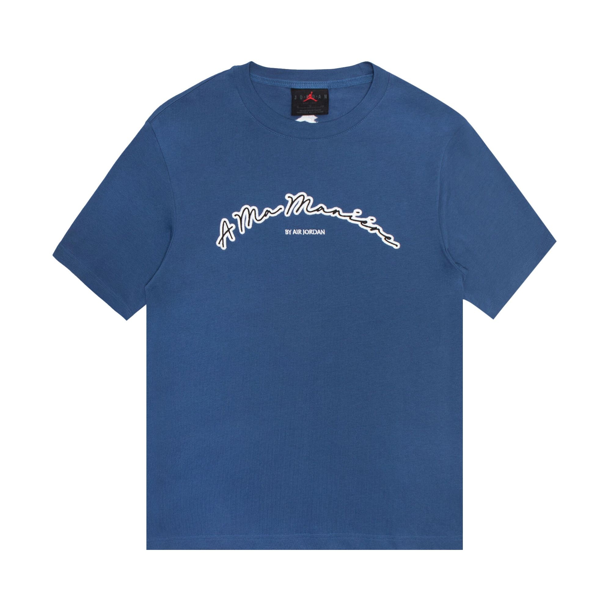 Air Jordan x A Ma Maniére Short-Sleeve Tee 'Blue' - 1