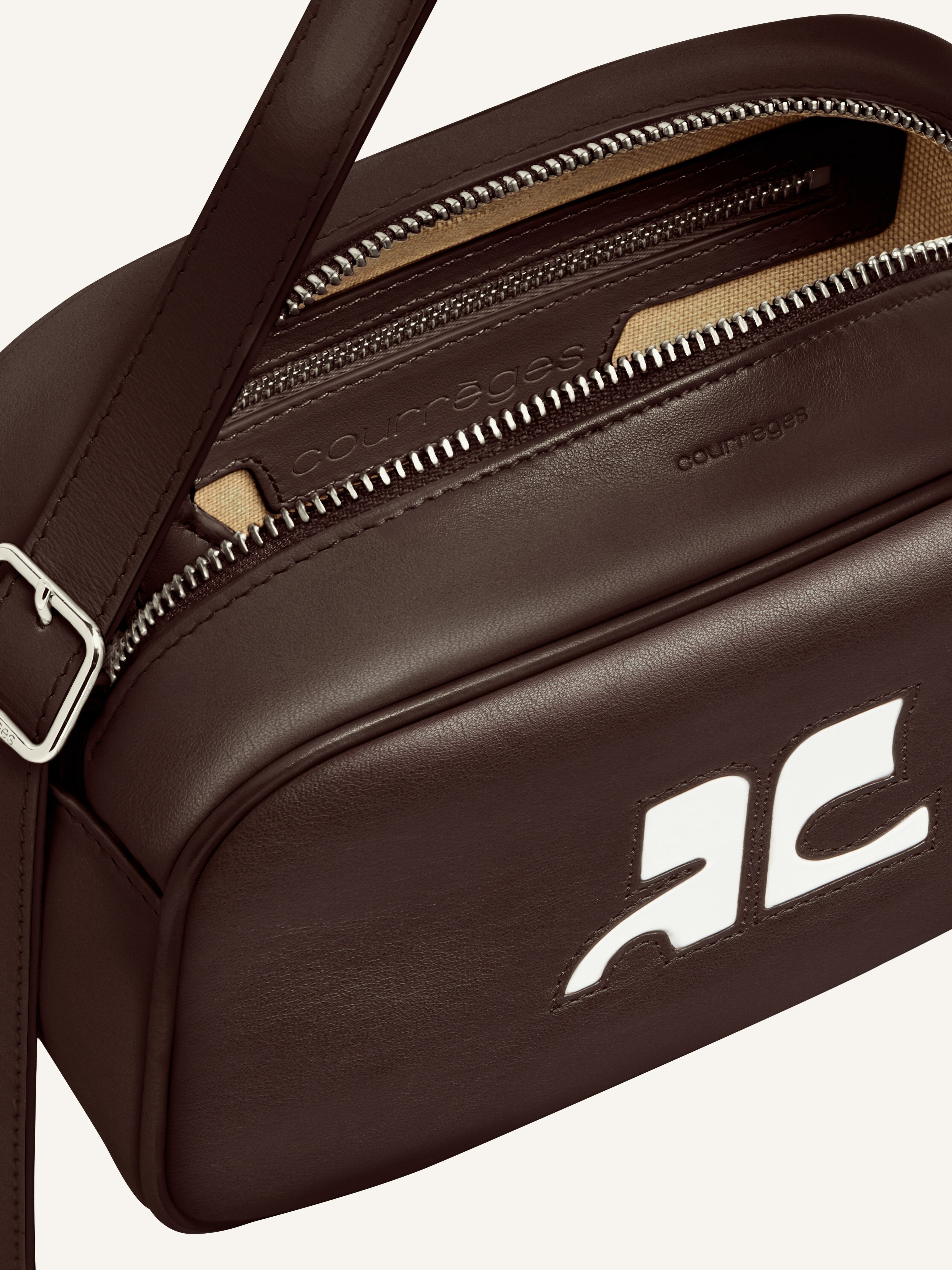 REEDITION LEATHER CAMERA BAG - 4