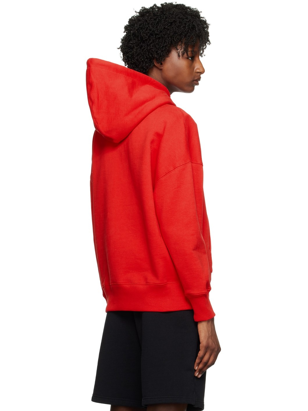 Red 'Cœur Sacré' Hoodie - 3