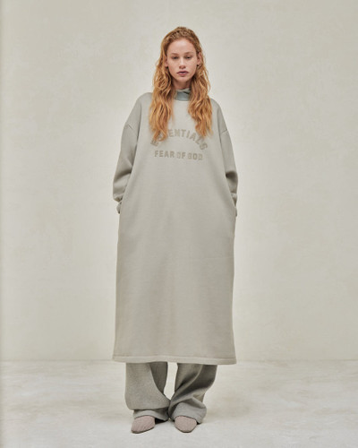 ESSENTIALS Womens Nylon Fleece Hooded Dress outlook