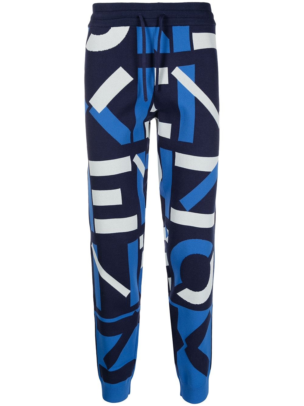 logo-print track pants - 1