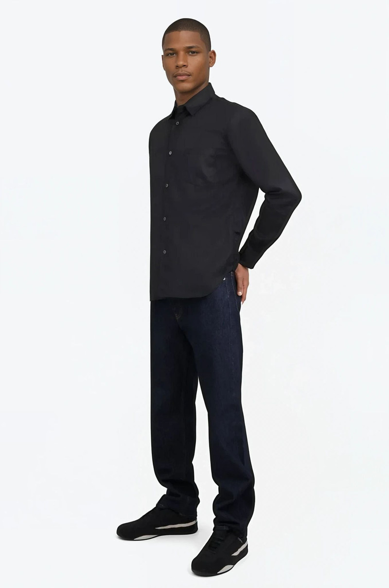 Comme des Garçons Homme COTTON SHIRT | BLACK outlook