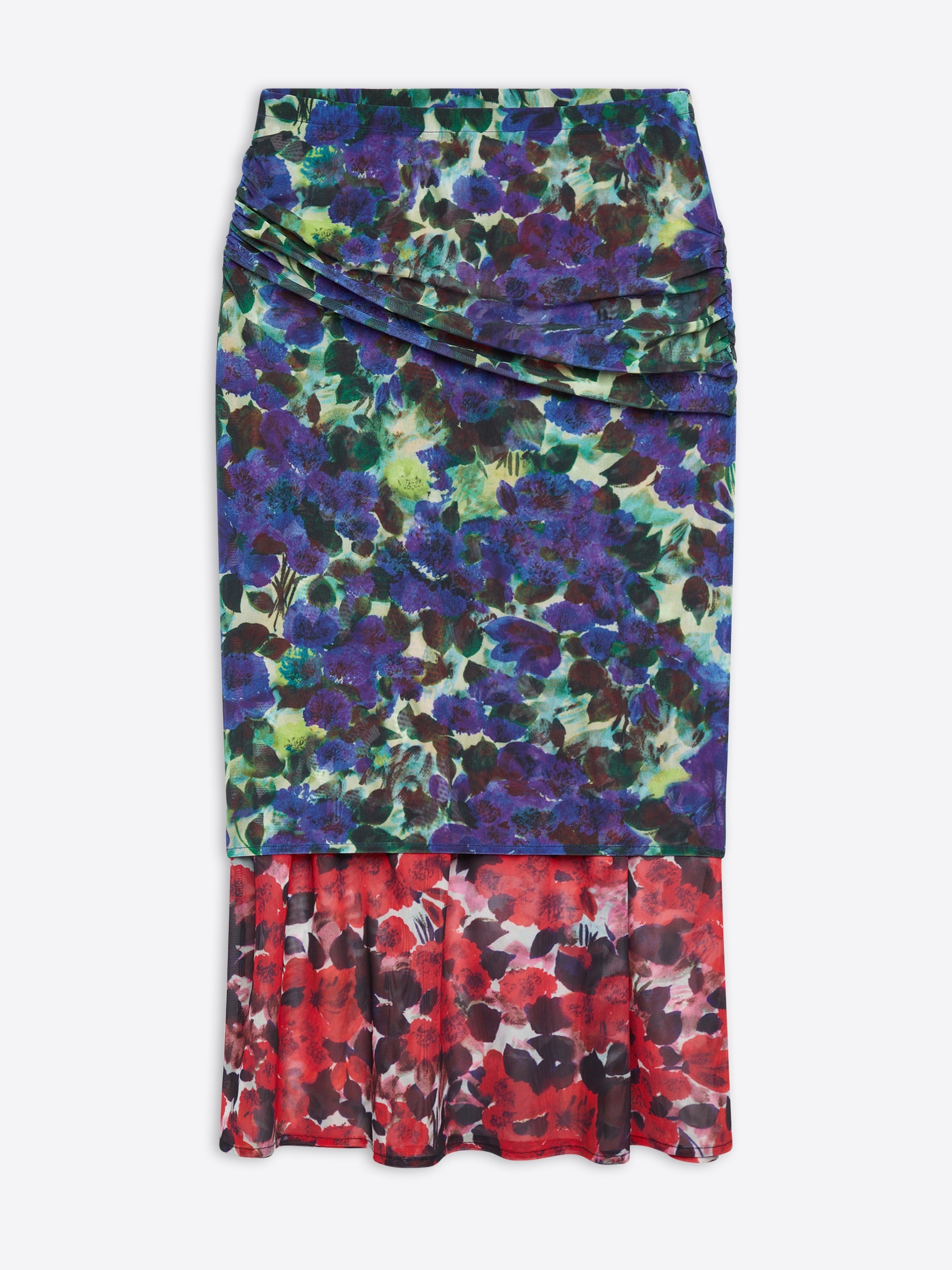 DOUBLE LAYERED SKIRT - 1