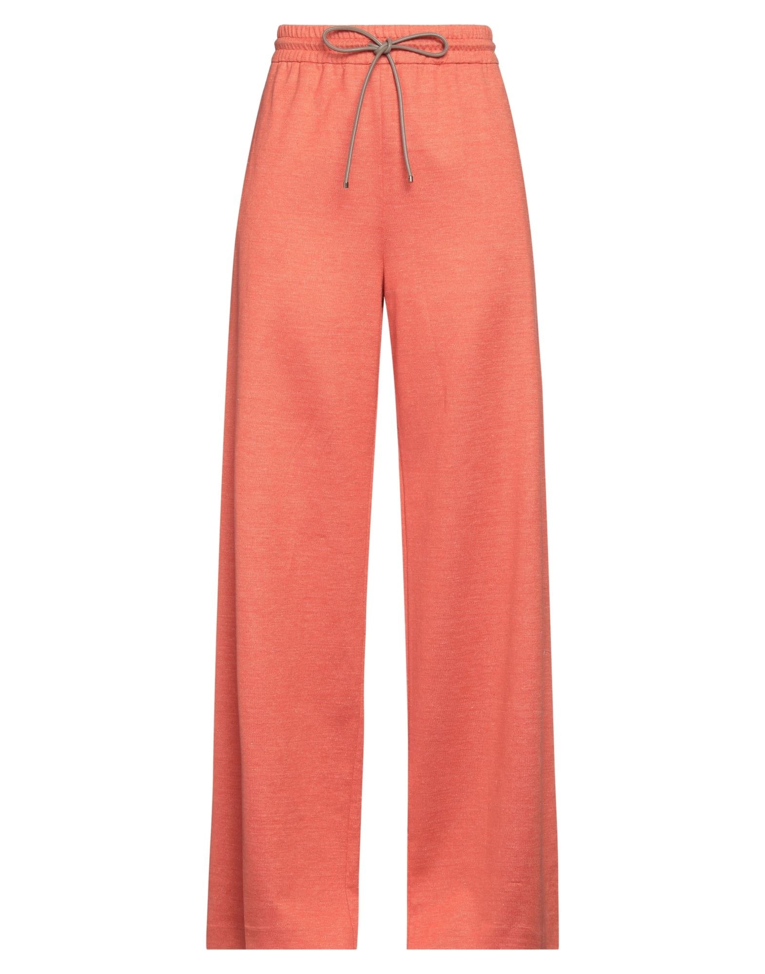 Orange Women's Casual Pants - 1