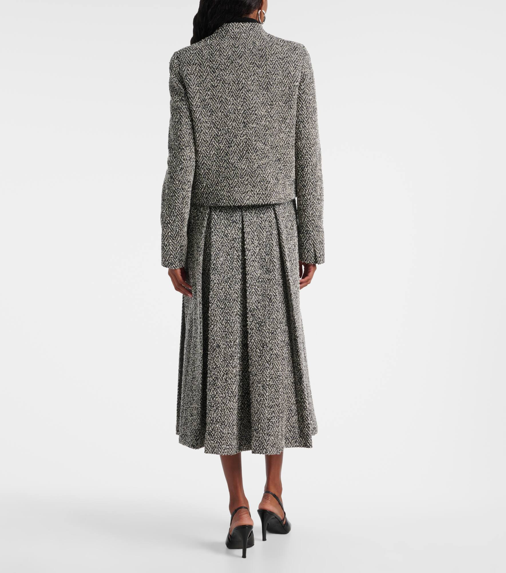 Donald cotton and wool-blend jacket - 3