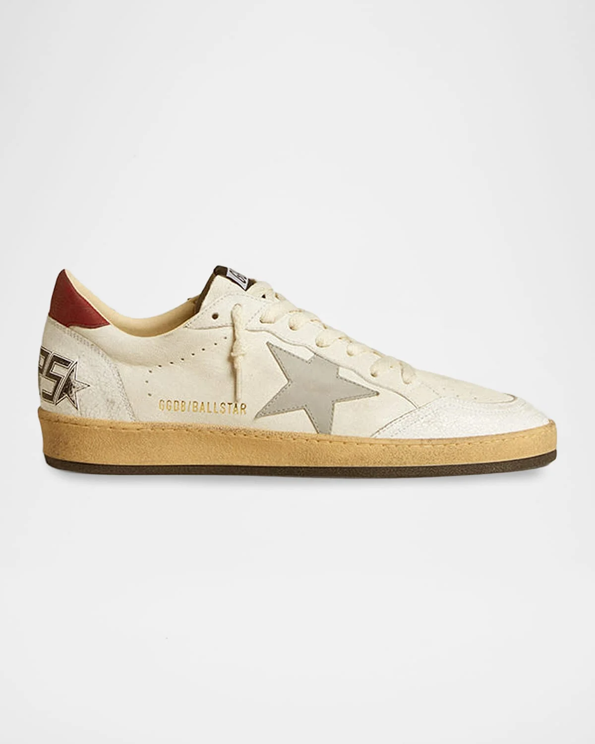 Men's Ball Star Leather Low-Top Sneakers - 1