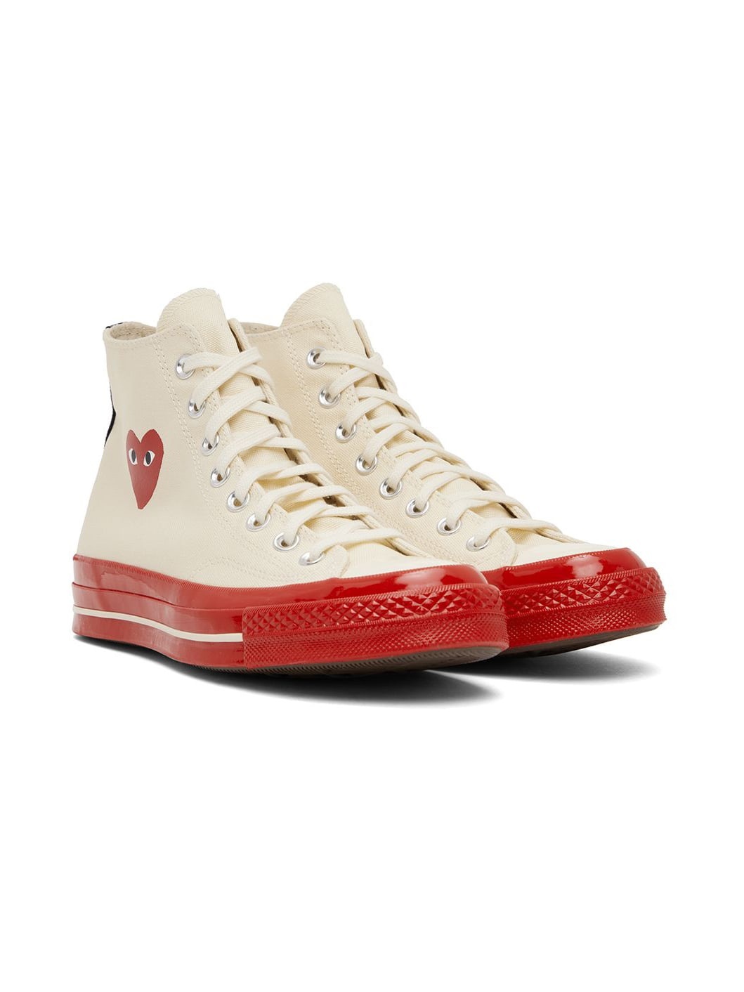 Off-White & Red Converse Edition Chuck 70 Sneakers - 4