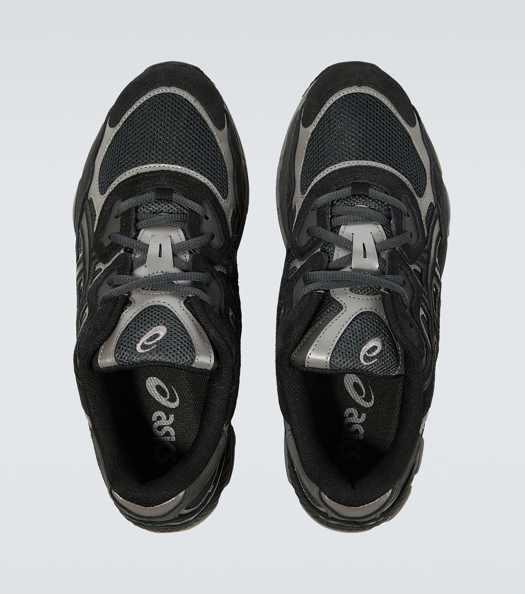 GEL-NYC leather-trimmed sneakers - 4