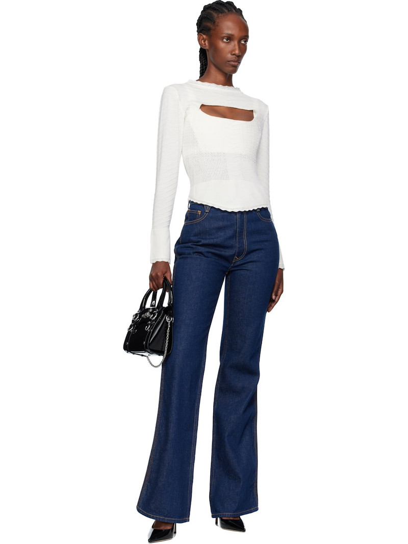 Vivienne Westwood White Maria Corset Top outlook