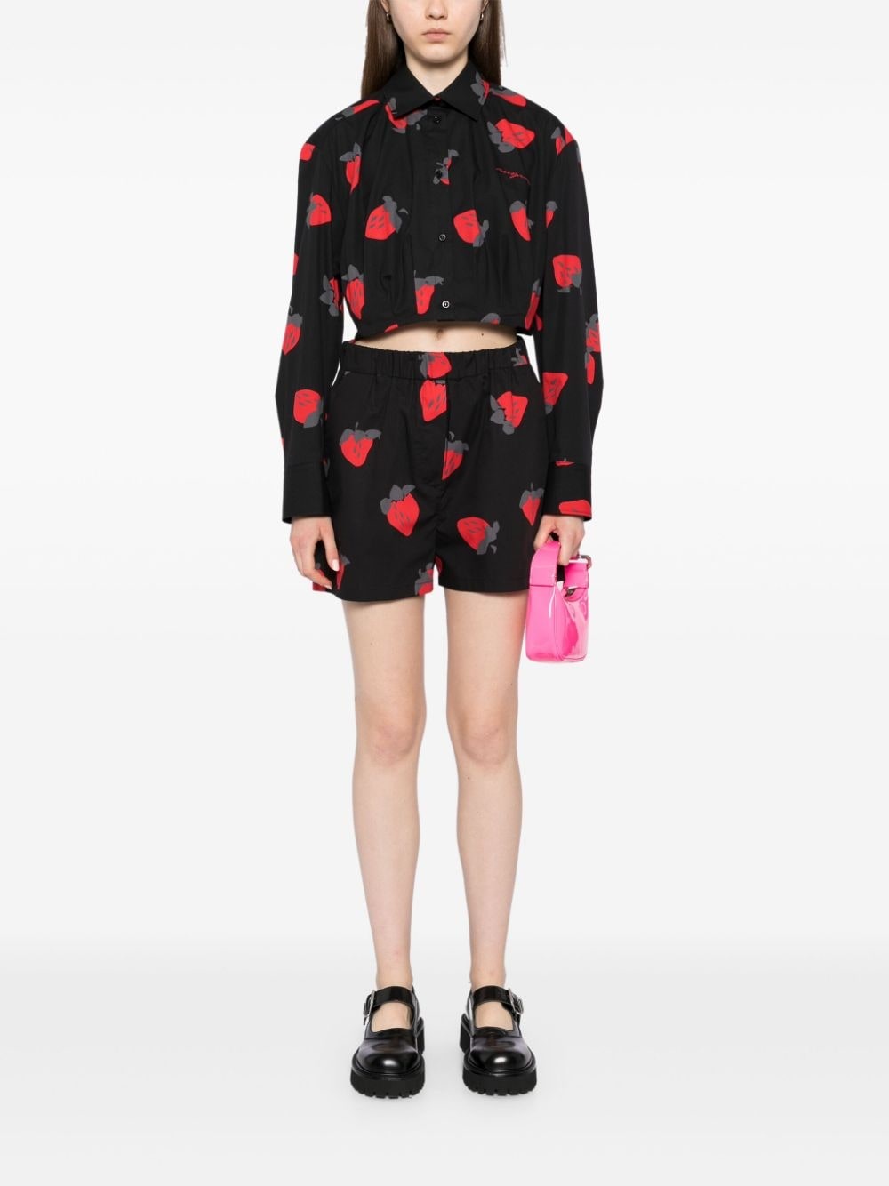 print cotton shirt - 2